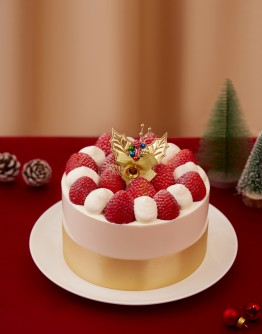 6吋聖誕草莓鮮奶油蛋糕
