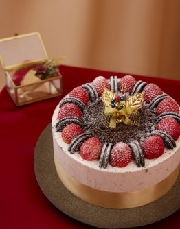 8吋聖誕OREO巧克力蛋糕