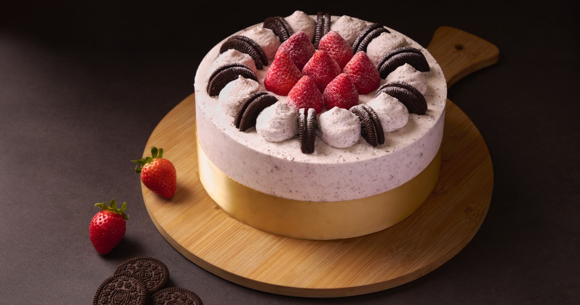 [8吋]歐牧草莓Oreo蛋糕