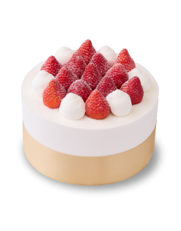 [6吋]歐牧草莓鮮奶油蛋糕
