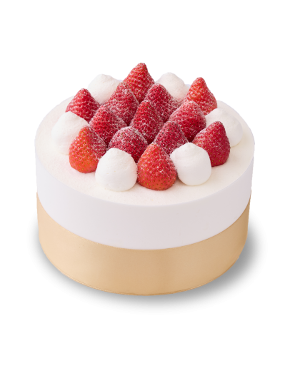 [6吋]歐牧草莓鮮奶油蛋糕
