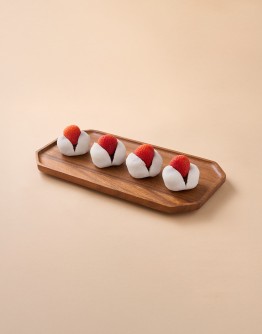 草莓大福 4入(草莓季已結束停止供應) 草莓大福 4入(草莓季已結束停止供應)