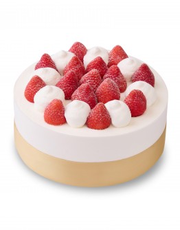 [8吋]歐牧草莓鮮奶油蛋糕
